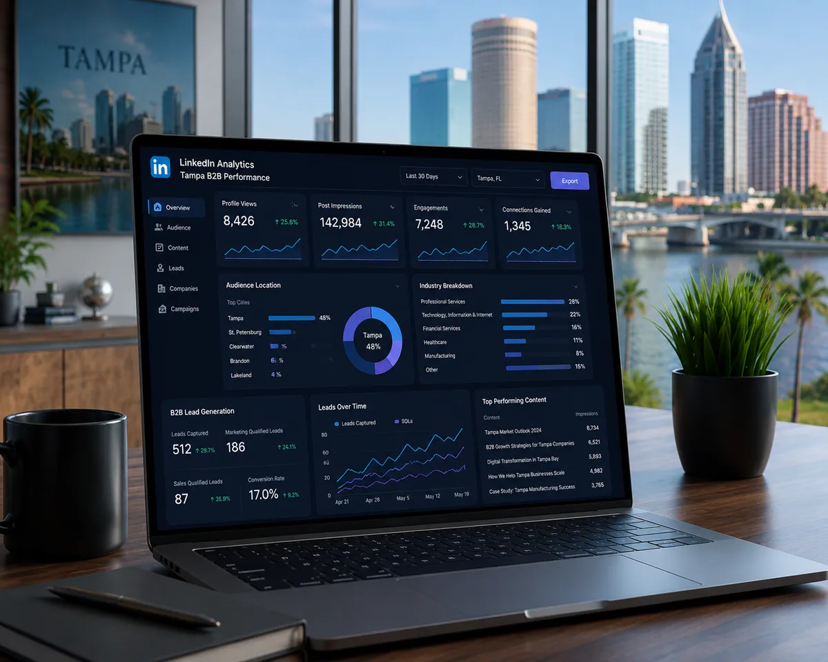 B2B digital marketing Tampa lead generation