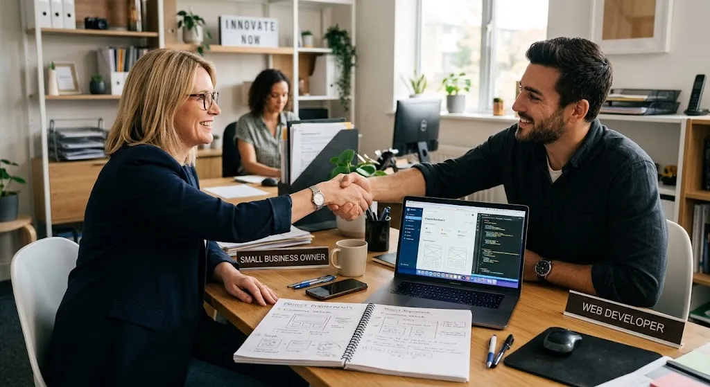 hiring web developers for small business success